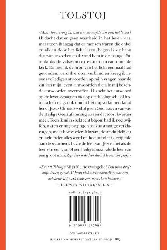 Lev Tolstoj; Mijn kleine evangelie