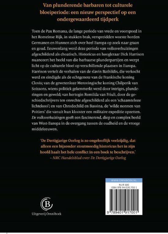 Dick Harrison; De volksverhuizingen