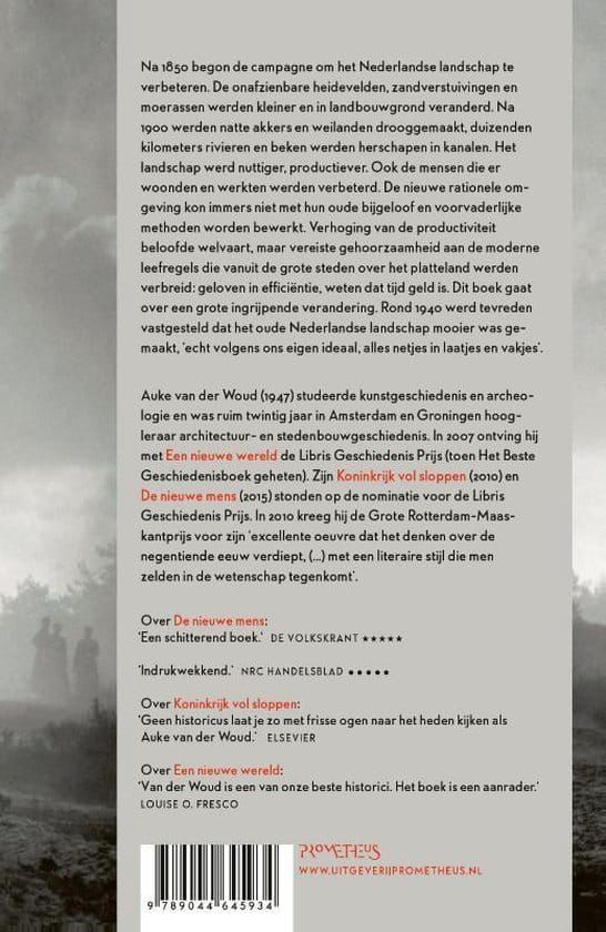 Auke van der Woud; Het landschap De mensen