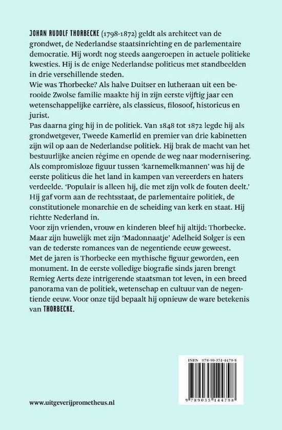 Remieg Aerts; Thorbecke wil het