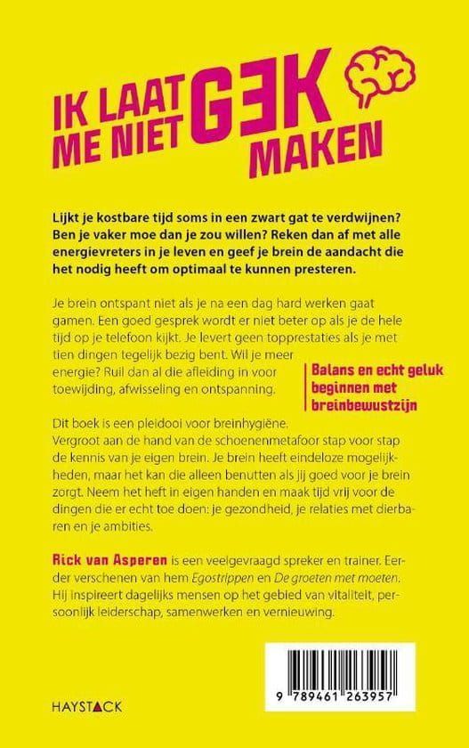 Rick van Asperen; Ik laat me niet gek maken