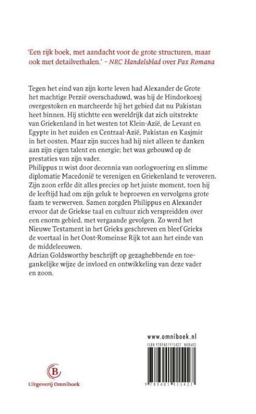 Adrian Goldsworthy; Philippus en Alexander