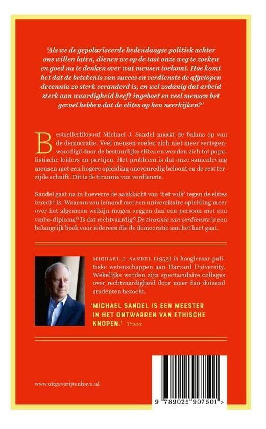 Michael J. Sandel; De tirannie van verdienste