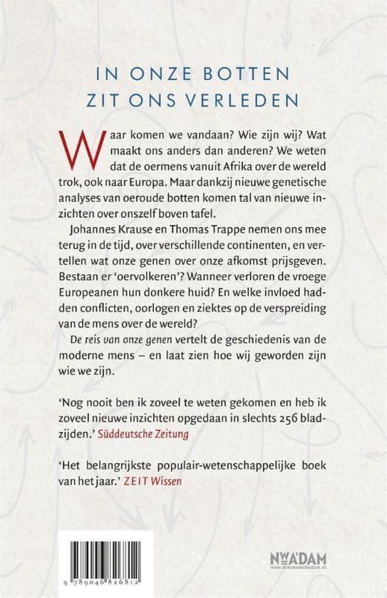 Johannes Krause en Thomas Trappe; De reis van onze genen