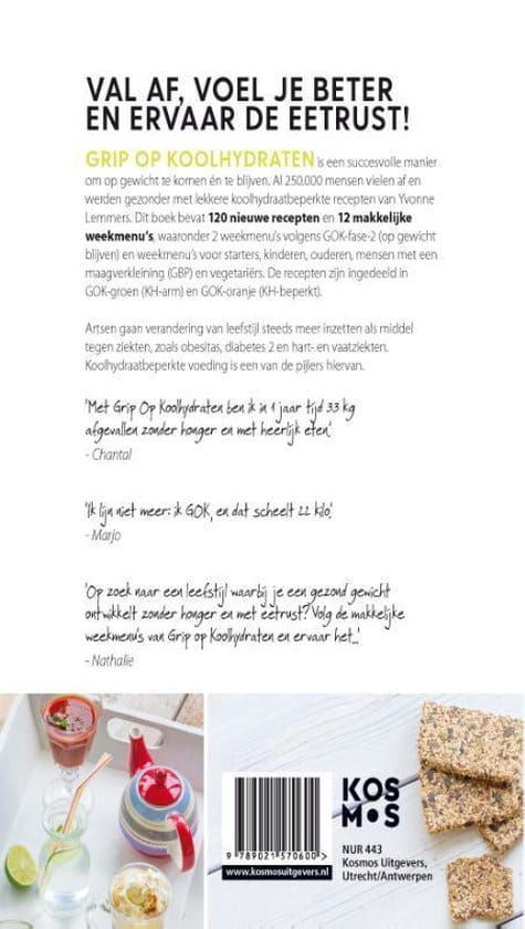 Yvonne Lemmers; Grip op Koolhydraten