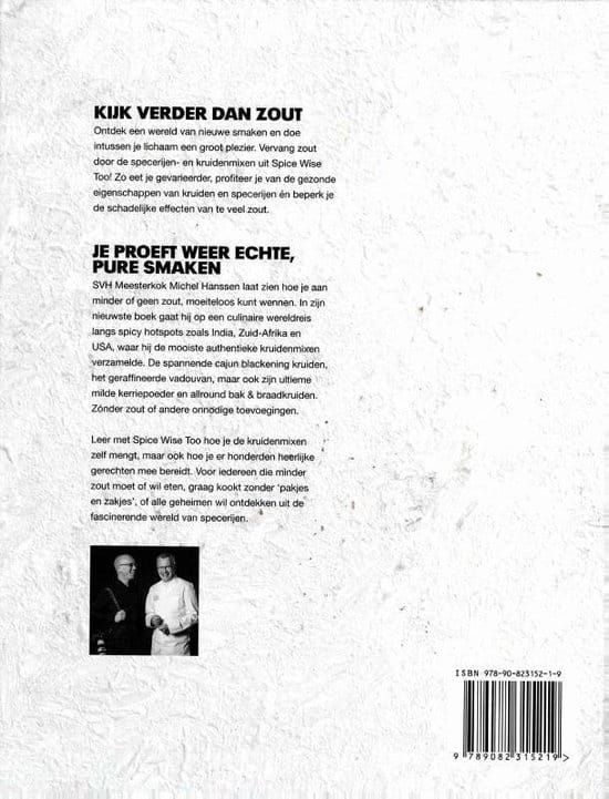 Michel Hanssen; Spice Wise Too (Zonder zout meer smaak)
