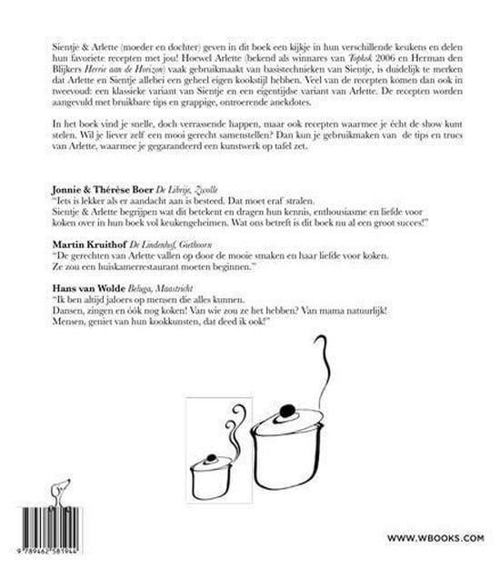 De Keukengeheimen van Sientje & Arlette