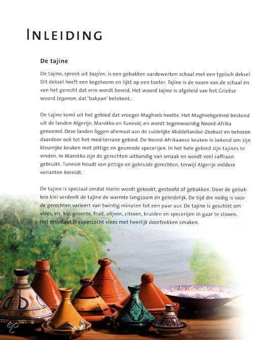 Francis van Arkel; Tajine