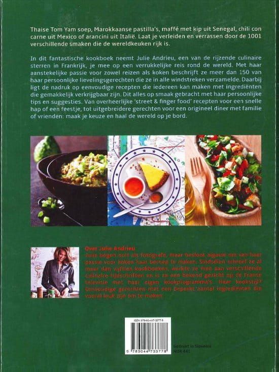 Julie Andrieu; Beste recepten uit de hele wereld
