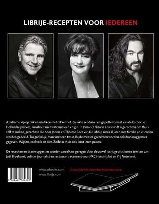 Johnnie en Thérèse Boer; Thuis