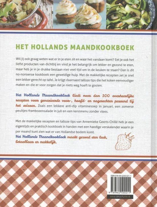 Annemieke Geerts-Chillé; Het Hollands Maandkookboek