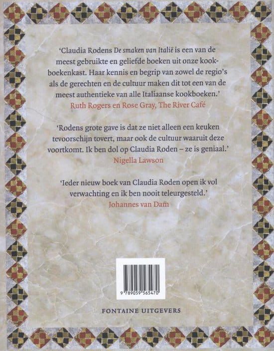 Claudia Roden; De Smaken van Italië