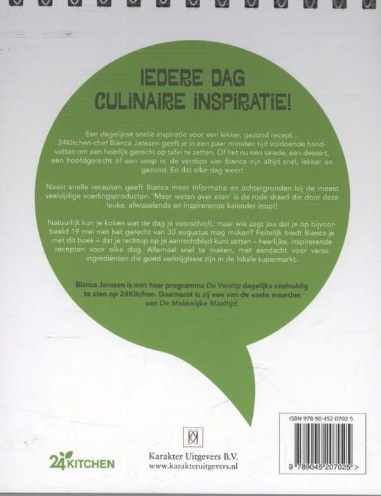 Bianca Janssen; Elke dag een Vers Tip