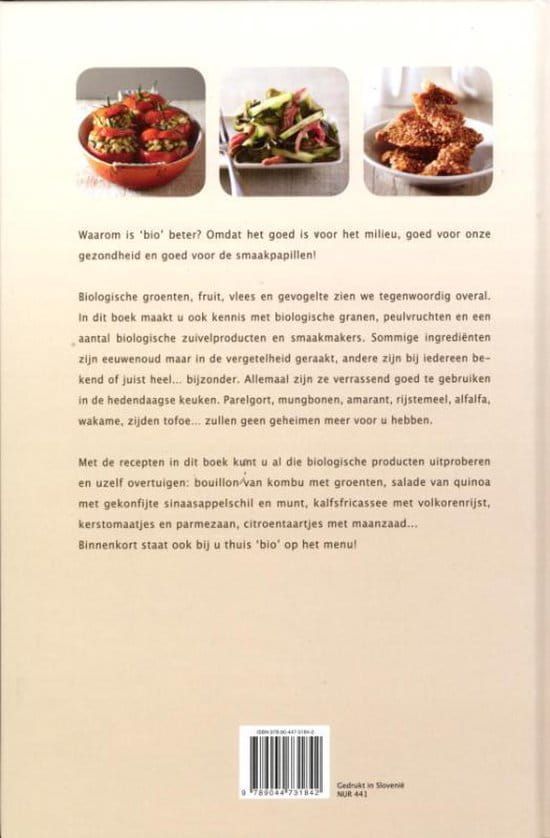 Jean-Francois Mallet; Het Bio Kookboek