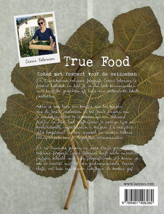 Corrie Solomon; True food