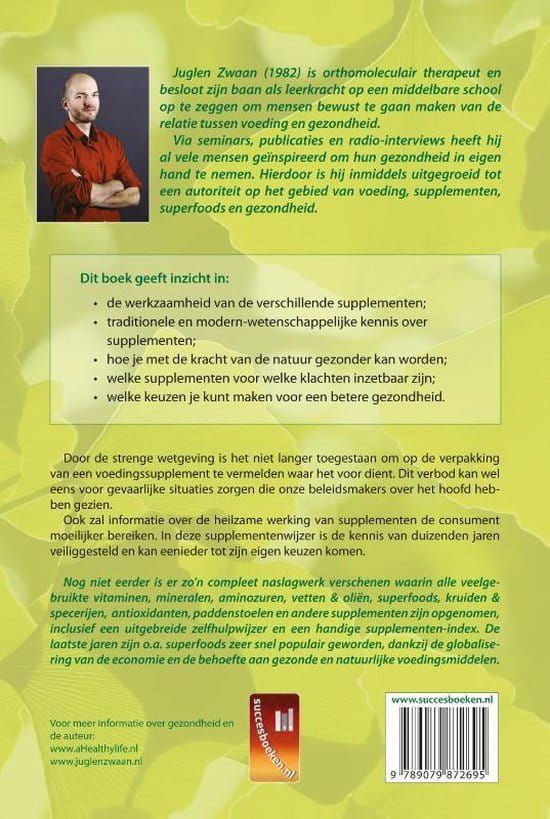 Juglen Zwaan; De Supplementenwijzer