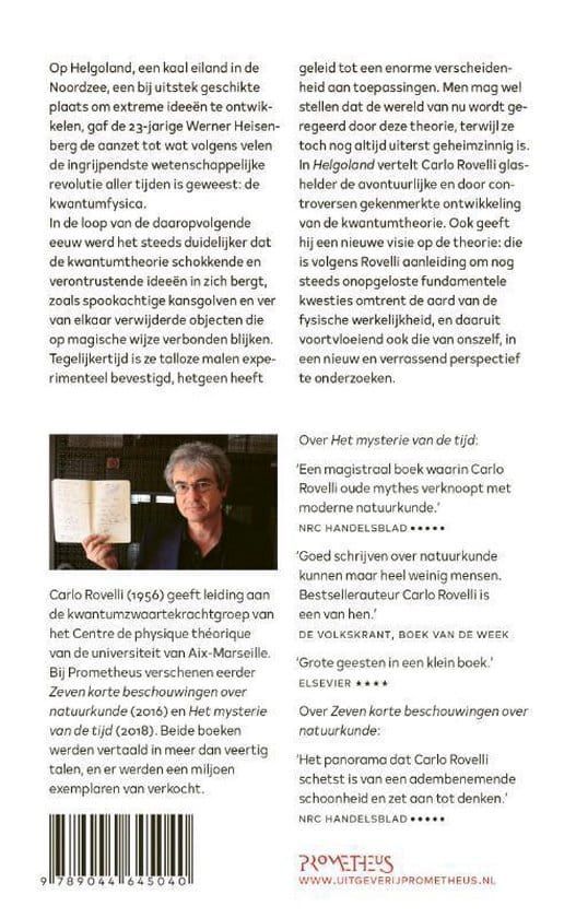 Carlo Rovelli; Helgoland