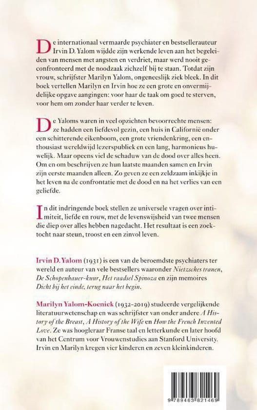 D. Irvin Yalom; Een kwestie van dood en leven