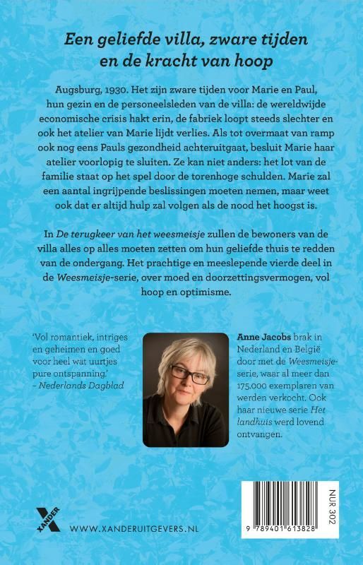 Anne Jacobs; De terugkeer van het weesmeisje