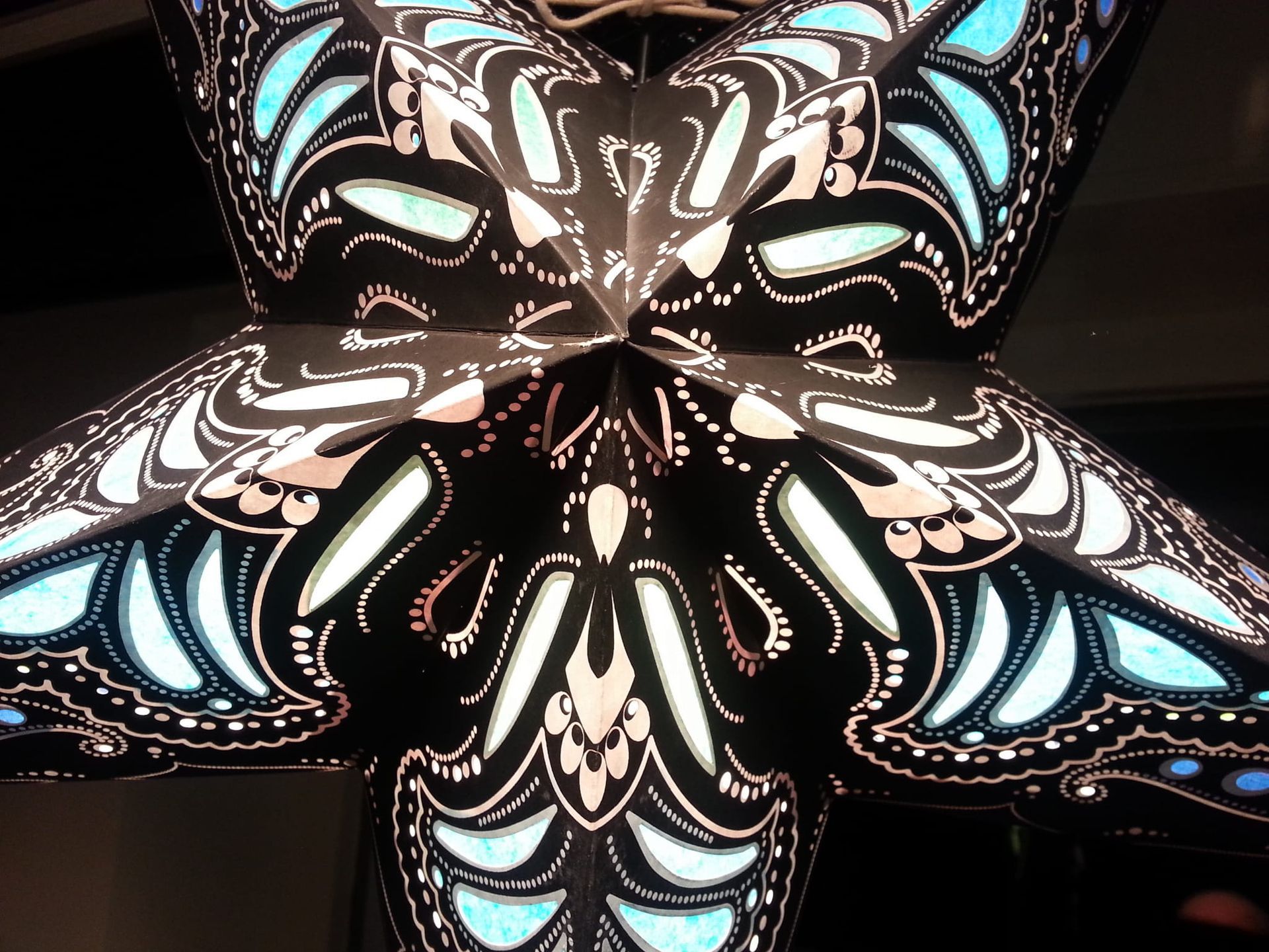 Ster Starlightz:  Jaipur Black/Turquoise