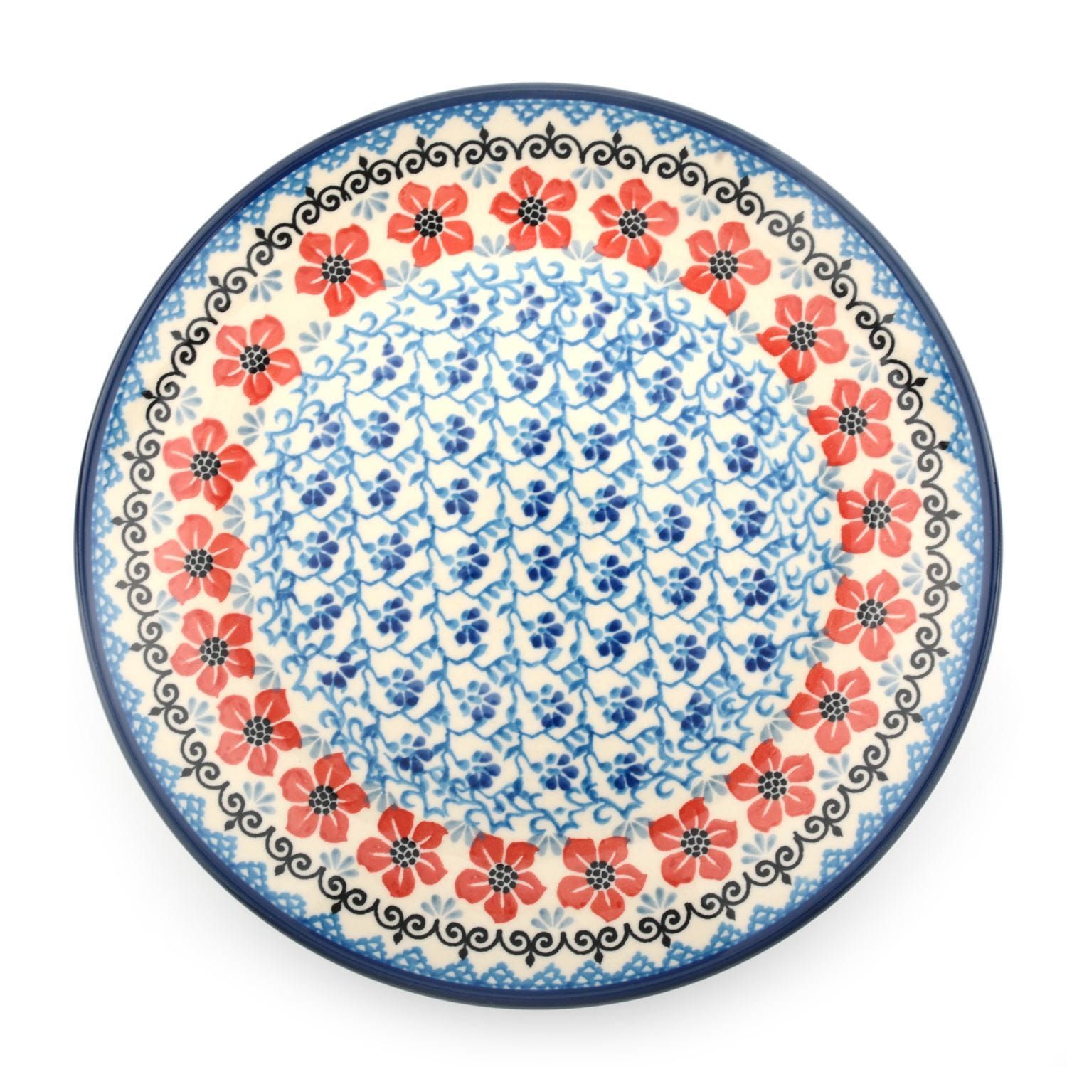 Bunzlau Castle Ontbijtbord  20 cm Red Violets