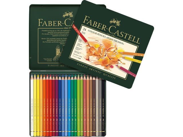 Faber-Castell - Kleurpotloden Polychromos etui à 24 stuks