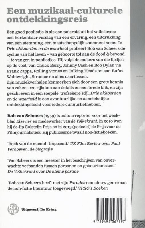 Rob van Scheers; Drie akkoorden en de waarheid