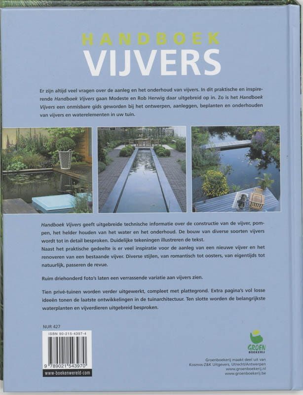 Modeste Herwig; Handboek Vijvers