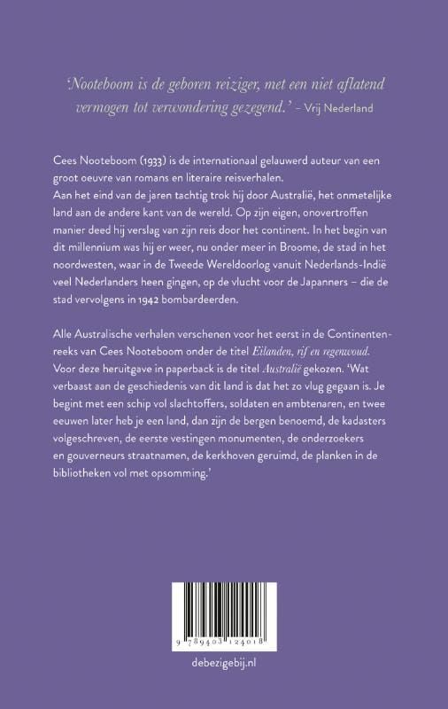 Cees Nooteboom; Australië