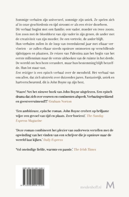John Boyne; Een reiziger
