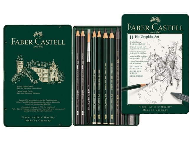Faber Castell - Grafietset Pitt 11-delig
