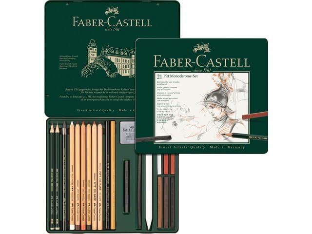Faber Castell - Monochrome Set 21-delig