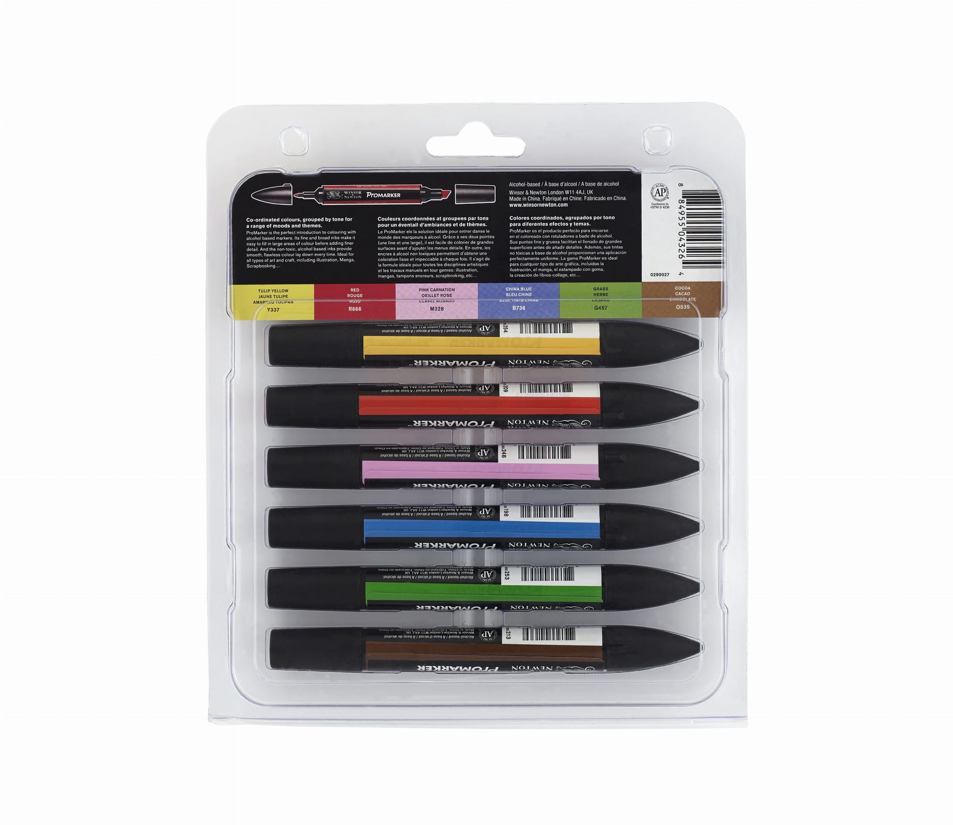 Winsor & Newton Promarker - 6 Mid Tones