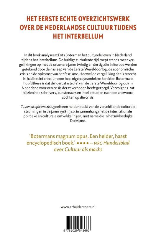 Frits Boterman; Tussen utopie en crisis