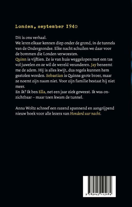 Anna Woltz; De tunnel