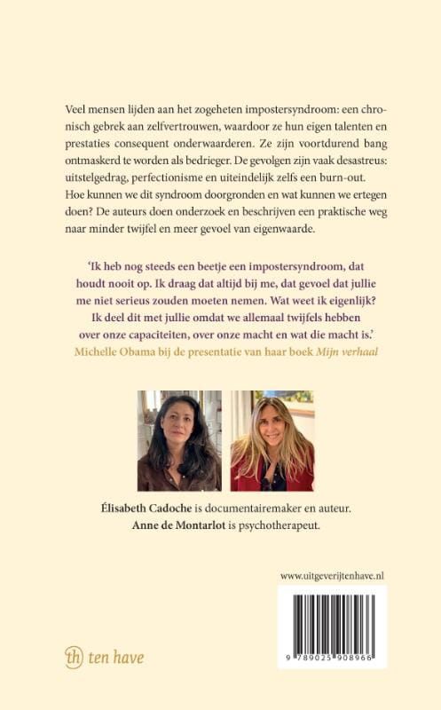 Elisabeth Cadoche; Het impostersyndroom