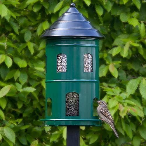 Voederhuisje giant metaal groen