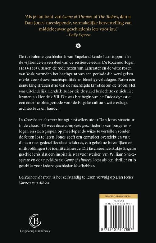 Dan Jones; Gevecht om de troon