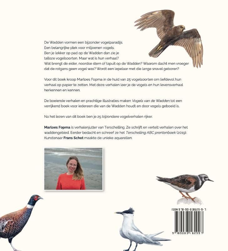 Marloes Fopma; Vogels van de Wadden
