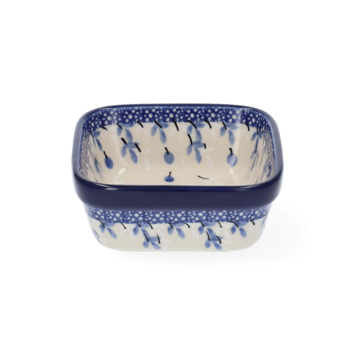 Vierkante kom 170 ml - Berry Dance