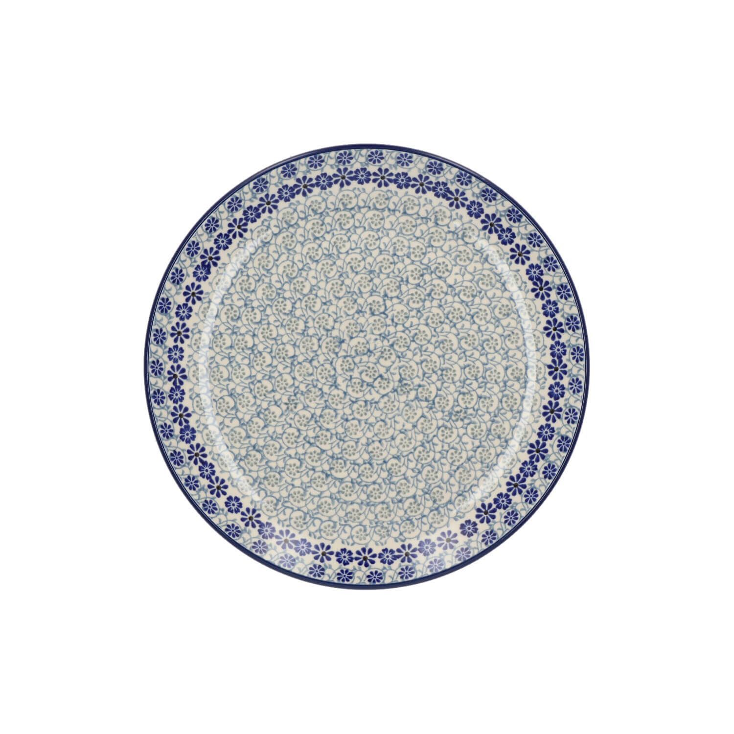 Dinerbord Ż: 25,5 cm - Blue Fountain