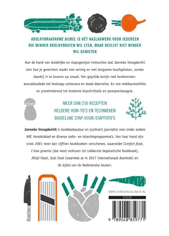 Johanna Vreugdenhil; Koolhydraatarme bijbel