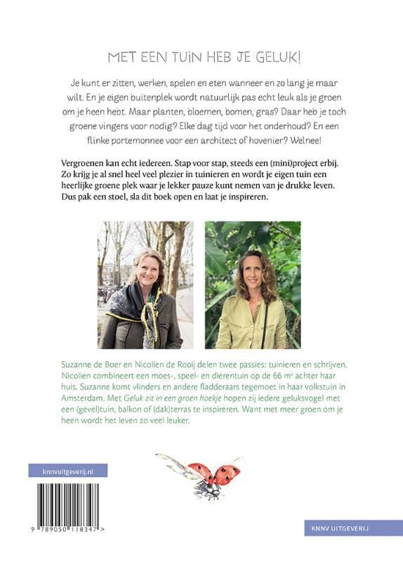 Suzanne de Boer; Geluk zit in een groen hoekje