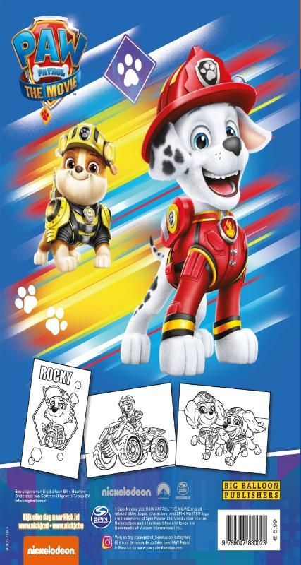 Paw Patrol kleurboek