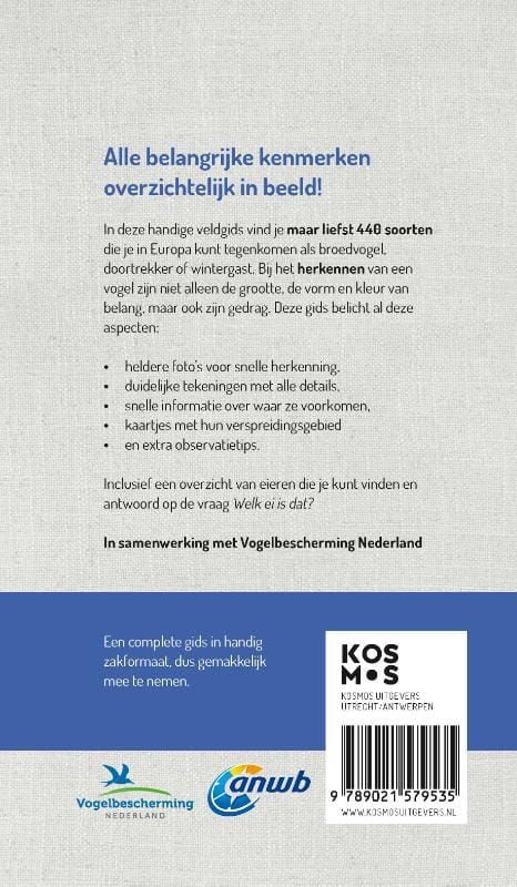 Volker Dierschke; Welke vogel is dat? ANWB Vogelgids