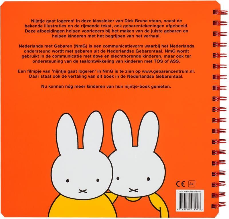 Dick Bruna; nijntje gaat logeren