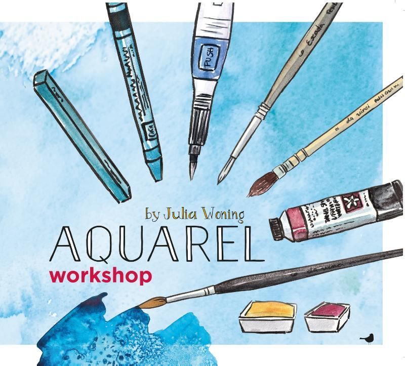 Julia Woning; Aquarelworkshop by Julia Woning