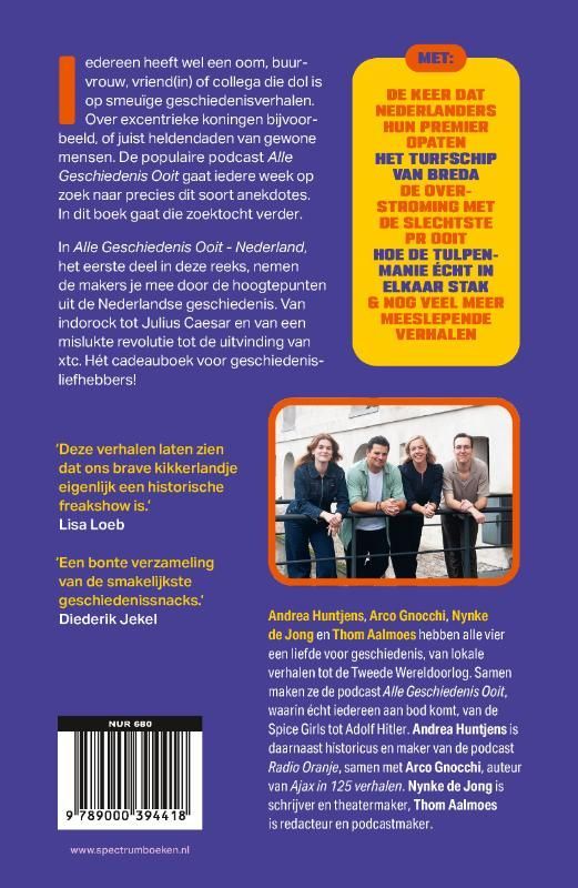 Alle Geschiedenis Ooit