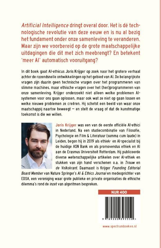 Joris Krijger; Onze kunstmatige toekomst