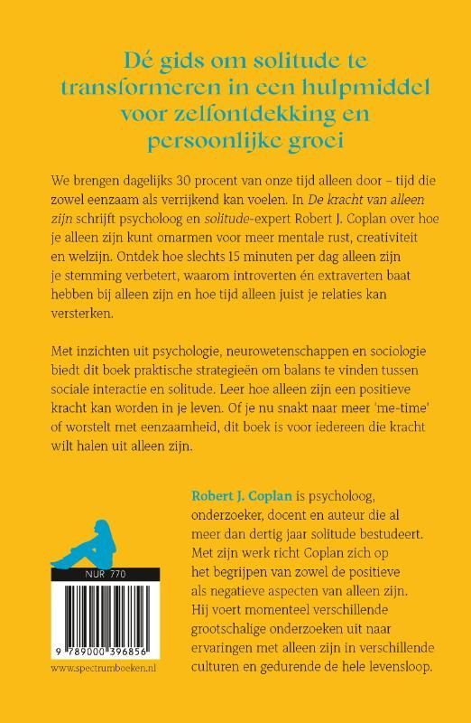 Robert J. Coplan; De kracht van alleen zijn